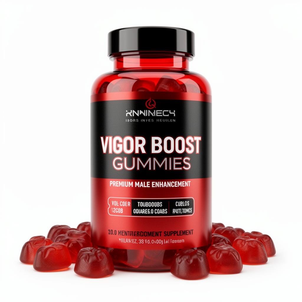 Vigor Boost Gummies male enhancement supplement bottle